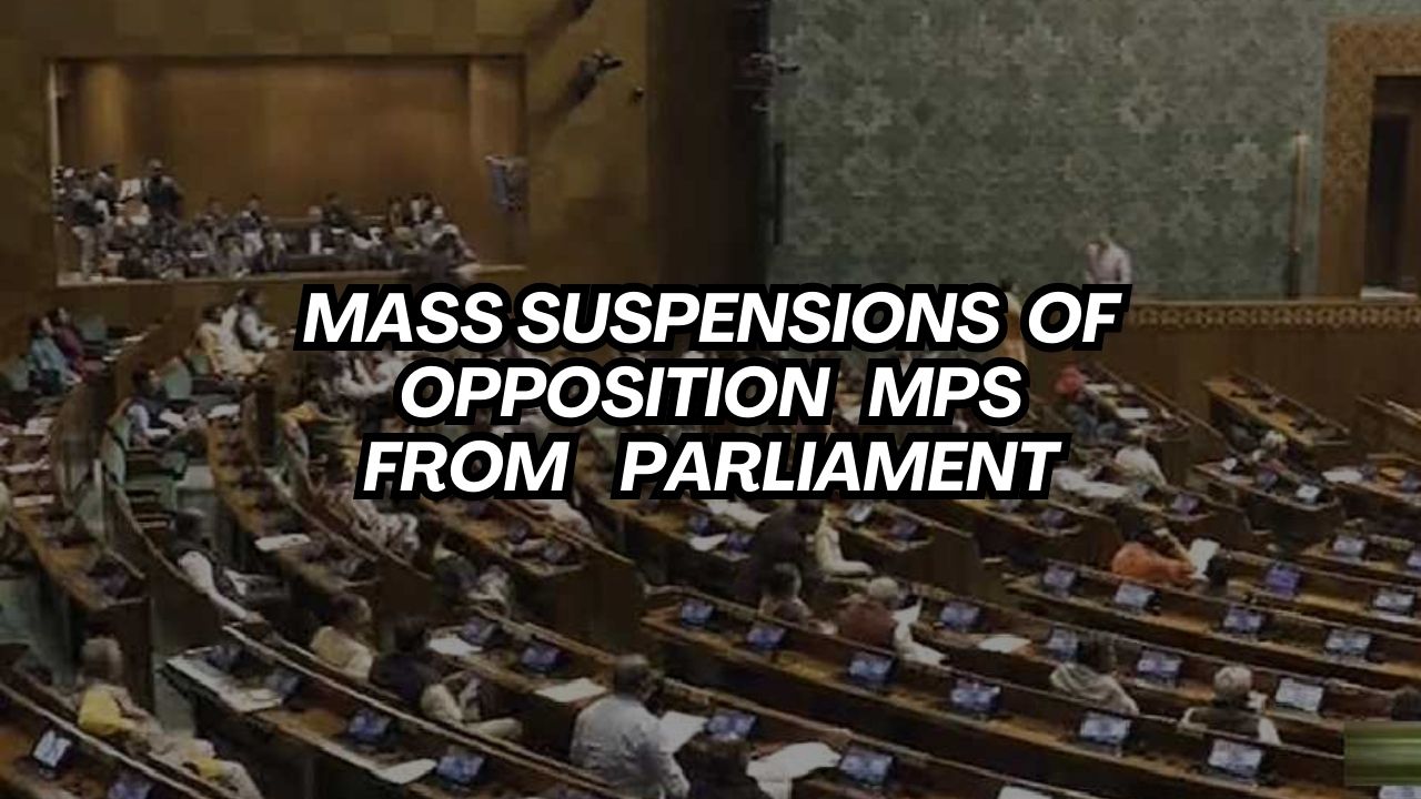 Mass suspensions of Opposition MPs