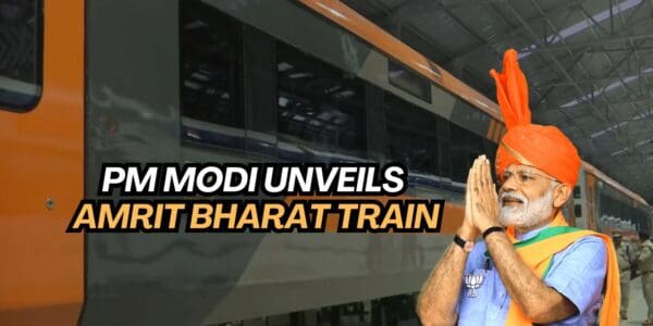 PM Modi Unveils New Amrit Bharat Train