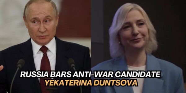 Russia bars anti-war candidate Yekaterina Duntsova