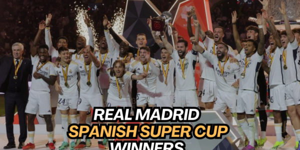 Real Madrid Spanish Super Cup Winners