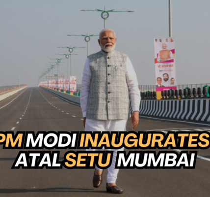 PM Modi At Atal Setu Mumbai