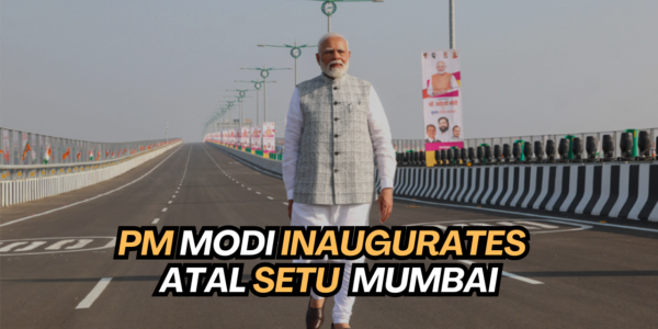 PM Modi At Atal Setu Mumbai