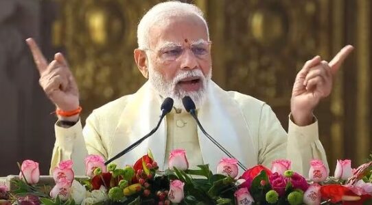 Prime Minister Modi addressed the nation