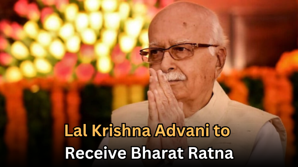 Lal Krishna Advani to Receive Bharat Ratna